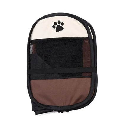 Portable Foldable Pet Tent Kennel Octagonal Fence Puppy Shelter